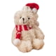 thumbnail image 1 of Oso de peluche para Navidad, juguete de peluche y decoración navideña. Blanco, 1 of 8