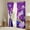Purple, variant on Erosebridal Girly Princess Bow Curtains Pack of 2 (42x84 Each) for Kids, Cute Monogrammed D Curtains Blackout