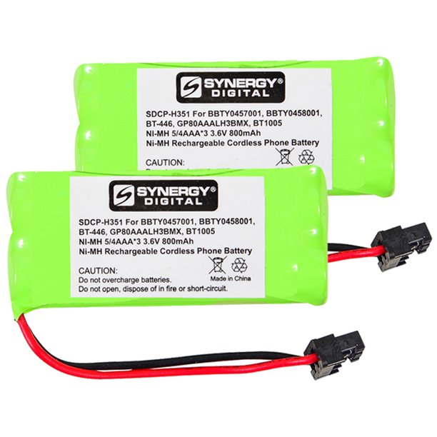 Synergy Digital Cordless Phone Batteries, Works with Uniden D1483B
