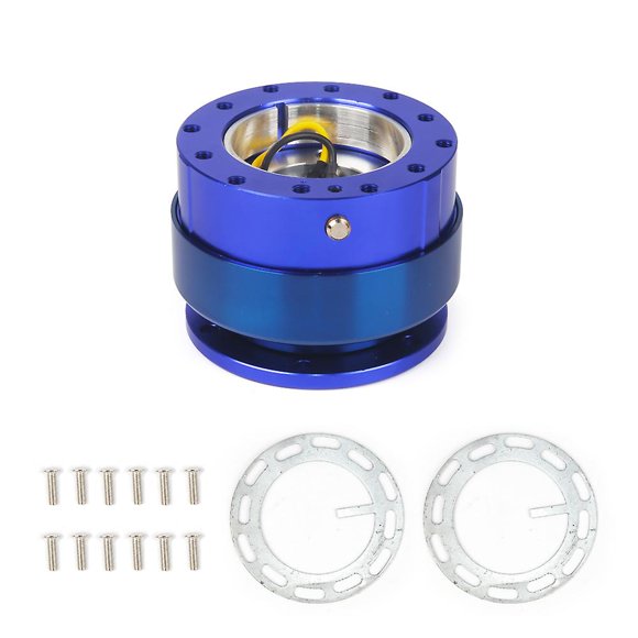 \'ding" Sound Universal Steering Wheel Quick Release Hub Boss Kit Wheel Hub Adapter Satisfying When In Lock Position