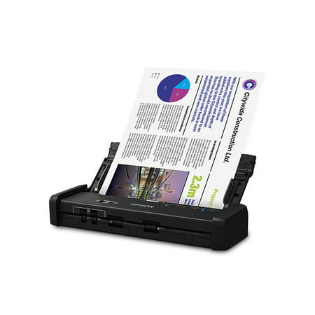 Epson WorkForce ES-200 Portable Duplex Document Scanner with ADF -