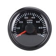thumbnail image 1 of Backlight RPM Gauge 52mm 7000RPM Tachometer with Hourmeter for Truck Tractor Car RV Boat ,Accurate, 1 of 5