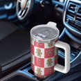 thumbnail image 6 of Christmas 40oz Tumbler– Stainless Steel Insulated Tumbler with Handle and Straw, Large Capacity Travel Cup for Hot & Cold Drinks, 6 of 7