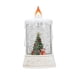 thumbnail image 2 of onlyliua Liquidación Velas Navideñas Sin Llama, Farol de Nieve Navideño, Farol de Nieve con Forma de Vela con Música, Farol Iluminado Brillante, Árbol de Navidad, Escena de Muñeco de Nieve, Festival,, 2 of 7