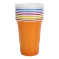 thumbnail image 1 of 10 tazas de boca redonda de 360 ml, desechables de plástico PP para fiestas, banquetes y juegos al aire libre., 1 of 14