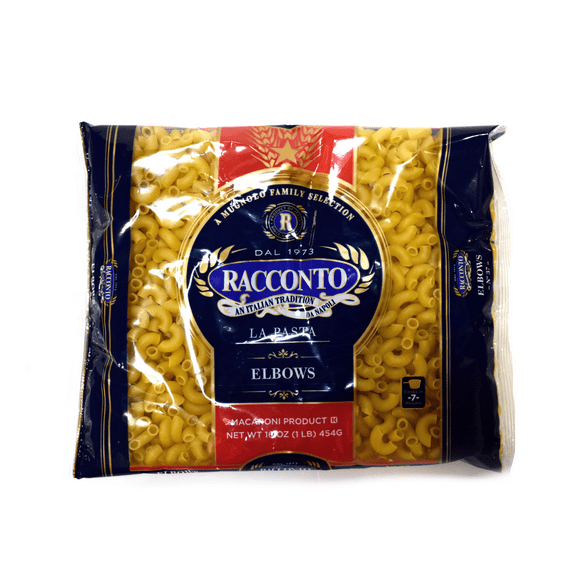 (Pack of 20), Racconto Elbow Pasta, 16 oz
