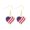 AH, variant on QIQUWOHUL American Independence Day Earrings Pendant Flag Red Blue White Lightweight Fashion Rhinestone Heart Shape