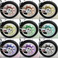 thumbnail image 4 of Protecteur de Rayons de Roue, Ensemble de 36 Pcs de Protections de Rayons de Roue, Couvre-Peluches de Jantes de Motocross, Protections pour Moto hors Route, Enveloppes, 4 of 8