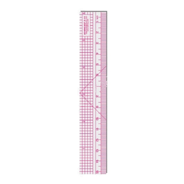 Wosthever Clear Sewing Rulers Lightweight Convenient Metric System Unit Measurement Measure Rulers for Beginners Tailors Pattern Designers Type3 NO3
