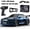 Blue, variant on KF20 1:64 Remote Control Car，2.4GHz RC Cars，4WD Drift Mini Racing Model Vehicle Toy with LED Lights for Adults Boys Girls Kids Gift
