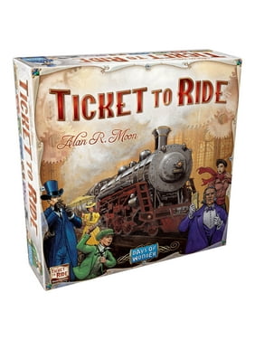Ticket To Ride Strategy Board Game for ages 8 and up, from Asmodee