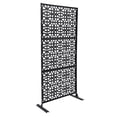 Miumaeov 35.4*74.8 inch Decorative Privacy Screen Privacy Fence Screen ...
