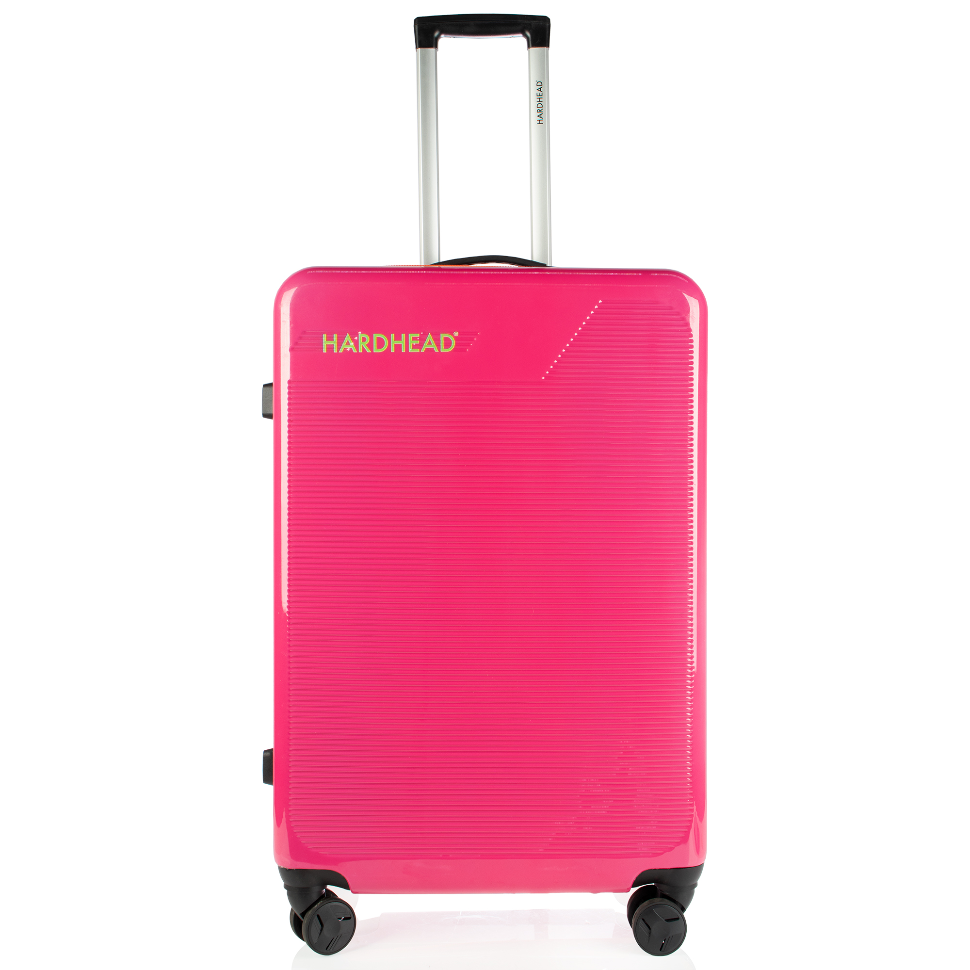 Luggage Boost Hardside Carryon Travel Suitcase 26 inch Hardhead Pink