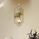 thumbnail image 4 of Candelero montado en pared Zulema Ginkgo dorado Porta vela, 4 of 8