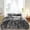 Tie-dye Black, variant on 3-Piece Plush Shaggy Comforter Set, Twin Size Luxury Faux Fur Sherpa Reversible Bedding Comforter Set, Ultra Cozy Warm Fluffy Bedding Set for Winter (Navy, 68x86 inches)