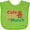 Apple Green, variant on Inktastic Cute Enough to Munch with Gingerbread Man Boys or Girls Baby Bib