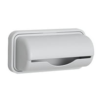 Skegnu Summer Savings Evergreen Trash Bag Organizer Grocery Bag For Plastic Bags, Wall-mounted Waste Bag Dispenser And Storage (grey, Beige) Clearance Under $10