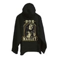 thumbnail image 2 of Bob Marley - Rasta Frame Mens Pullover Baja Hoodie, 2 of 2