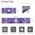 thumbnail image 3 of Yayeee Faucet Mat for Kitchen Sink 30" Diatomite Long Splash Guard Pad, Neon Jellyfish, 3 of 7