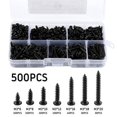 thumbnail image 2 of ODOMY 500Pcs Universal Car Push Retainer Clips Fastener Clip Automotive Fastener Bumper Door Panel Automotive Rivet Protection Plate Cover Motor Cover, 2 of 10
