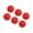 Red, variant on YongCo 6pack Textured Table Soccer Balls Nonslip Matte Surfaces Foosball Balls for Table Soccer Game with Enhancing Grip