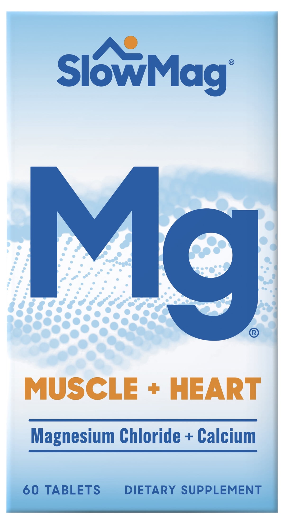 Slowmag Mg Muscle Heart Magnesium Chloride With Calcium 60 Ct Walmart Com