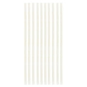 Gold Glitter Reusable Plastic Straws (10 Pcs) - 1 Pack