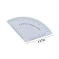 thumbnail image 2 of Quick Eyebrow Shaping Tool, 2 Pcs - Fast Drawing Eyebrow Design Ruler Microblading Mapping Tool Shaping Makeup Drawing Ruler Reuse to Achieve The Perfect Makeup Solution, Easter Mo Makeup Organizers, 2 of 5