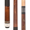thumbnail image 1 of ASKA 58" Two-Piece Pool Cue - Brown Hard Rock Maple Shaft with 13mm Leather Tip - 19 oz, 1 of 6