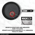 thumbnail image 3 of Starfrit The Rock Non-Stick 10" Fry Pan, Durable Forged Aluminum, Oven Safe, PFOA Free, Dishwasher Safe, White, 3 of 7