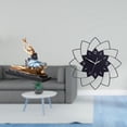 thumbnail image 2 of estatua de bailarina de ballet,Estatua de bailarina de ballet,figura de bailarina,Reloj de pared grande,Reloj de pared acrílico silencioso sin tictac,Reloj de pared grande para, 2 of 8