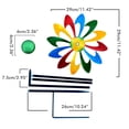 thumbnail image 3 of Rotador De Viento Al Aire Libre Para Jardín, Patio, Balcón, Decoración De Color, Molino De Viento De Hierro, Adorno De Césped Advancent HA036196-00, 3 of 6