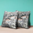 thumbnail image 4 of HomeRoots 481533 28 x 28 in. Butterfly Blown Seam Floral Indoor & Outdoor Throw Pillow Pink, 4 of 5