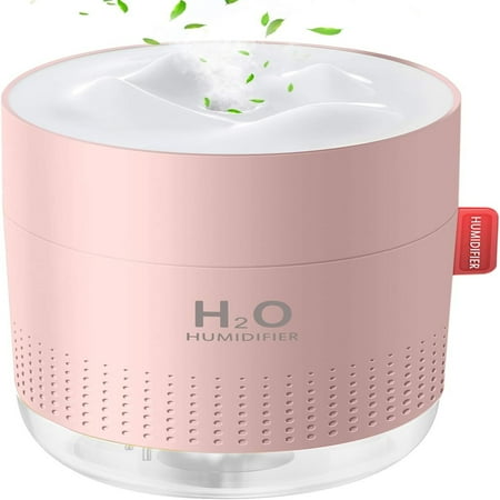 

ZNGTNGS Portable Whisper-Quiet 500ml Ultrasonic Cool Mist Humidifier with Night Light Mini USB Personal Humidifier Auto Shut-Off 2 Spray Modes Ideal for Home Baby Bedroom Office Travel