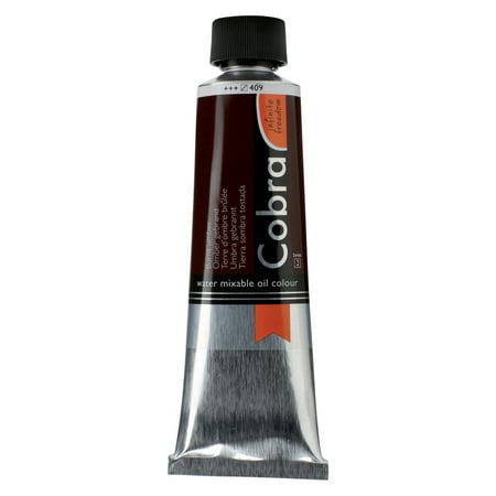 UPC: 8712079313128 | Cobra Water Mixable Oil Colour 150ml Burnt Umber