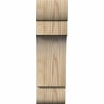 thumbnail image 2 of 4"W x 6"D x 14"H New Brighton Rough Sawn Corbel, Douglas Fir, 2 of 9