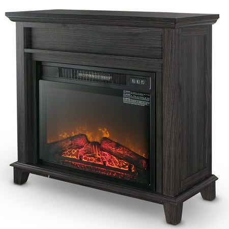 Sided Wood Burning Fireplace Della 23