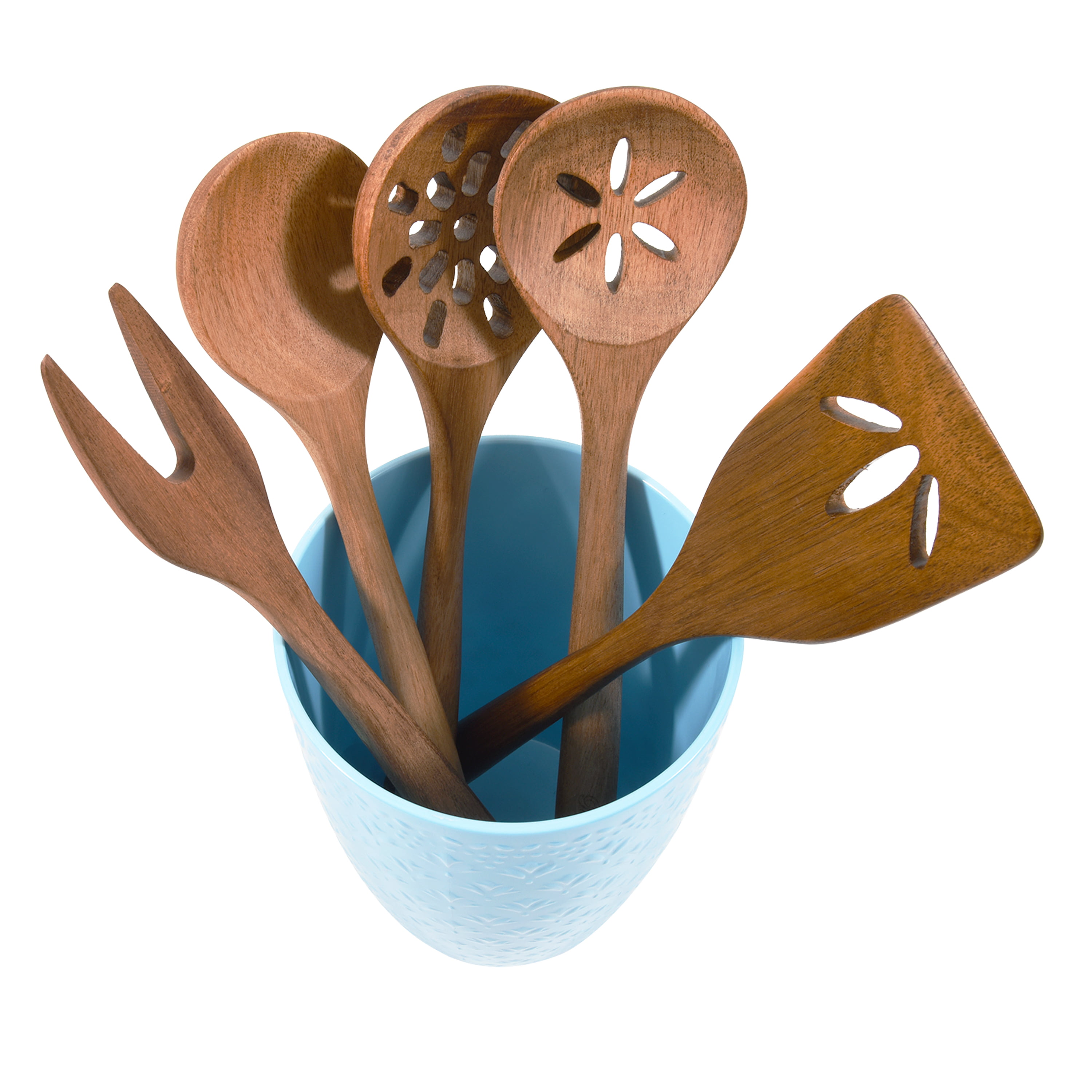 Garden Floral Utensil Crock With Wood Utensils – Lenox Corporation