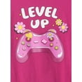 thumbnail image 2 of Camiseta Manga Larga para Niñas GAP con Estampado Elevado en Color Remolacha Brillante Talla L, 2 of 2