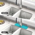 thumbnail image 4 of Xecao Aqua for Kitchen Sink Splash Guard Faucet Mat , Faucet Guard & Draining mat, (15" X 5.5" ), 4 of 7