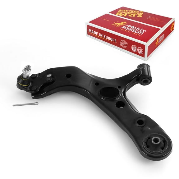 Metrix Premium Chassis Parts - Front Left Lower Control Arm w Ball Joint & Bushing Assembly Fits 18-21 Lexus NX300, 15-17 NX200t, 15-21 NX300h, 06-18 Toyota RAV4, Replacement RK620586, Made in Europe