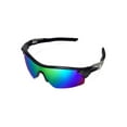 thumbnail image 3 of Walleva Emerald Mirror Coated Polarized Replacement Lenses for Oakley Radarlock Pitch Sunglasses, 3 of 5