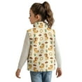 thumbnail image 2 of Uorisanigo Fleece Vest for Boys Girls Lightweight Sleeveless Zip Front Jacket Kids Vests Jackets Fuzzy Full Zipper Outwear Waistcoat Top Fashion Clothing, Camouflage Camo Oak Hunting Wood, 2 of 7
