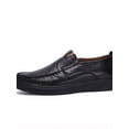 thumbnail image 3 of Men’s Casual Leather Slip-on Loafer Shoe, 3 of 8