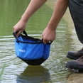 thumbnail image 3 of LOVIVER 7.5L Portable Foldable Water Container, Collapsible Travel Wash Basin Folding Bucket Storage Bag with Handle for Camping ing, 3 of 8