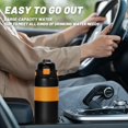 thumbnail image 4 of Ventes de Liquidation! DomFun Gobelet Isolé en Acier Inoxydable 800ML Grande Capacité Grand Ouverture avec Poignée Portable Gobelet d'Eau Extérieur, 4 of 6