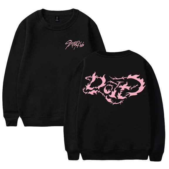 Stray Kids Do It Album Merch Crewneck Long Sleeve Streetwear Women Men Pullover Sweatshirt