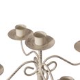 thumbnail image 3 of Antique 12 Distressed 5 Arm Metal Candelabra for Dining Room, Entryway, Kitchen and Vanity, 3 of 7