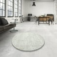 thumbnail image 4 of Ahgly Company Machine Washable Indoor Rectangle Traditional Pale Silver Gray Area Rugs, 2' x 4', 4 of 7