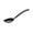 Black, variant on Hutzler 7.5-Inch Melamine Mini Solid Spoon - Gray